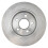 TRQ bakbroms rotorsats solid kompatibel med 2005-2009 Audi A4 A4 Quattro 3
