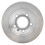 TRQ bakbroms rotorsats solid kompatibel med 2005-2009 Audi A4 A4 Quattro 2