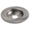 TRQ bakre bromsrotorset solid kompatibel med 2012-2015 Land Rover Range Rover Evoque 3