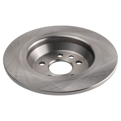 TRQ bakre bromsrotorset solid kompatibel med 2012-2015 Land Rover Range Rover Evoque 2