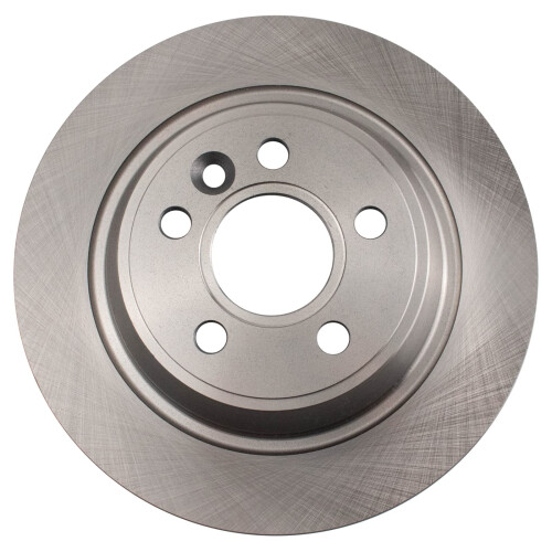 TRQ bakre bromsrotorset solid kompatibel med 2012-2015 Land Rover Range Rover Evoque 1