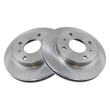 TRQ voorremschijven geventileerd compatibel met 1991-1996 INFINITI G20 1989-1998 Nissan 240SX 1990 Axxess 1990-1992 Stanza