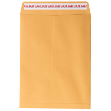 PAPIER JAM 9 x 12 Open End Katalog Koperty Premium z zamknieciem typu odrywaj i sklejaj  brazowy Kraft Manila  zbiorcze 500/karton