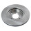 TRQ frontbremsningsrotorer Set udluftet kompatible med 2000-2004 Ford Focus 3