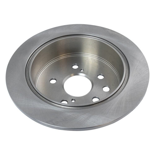 TRQ Rear Brake Rotors Set Solid Compatible with 2006-2015 Lexus IS250 1