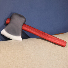 Toy Plush Axe Prank Gift Friend Photo Realistic Decoration Collectibles Prop