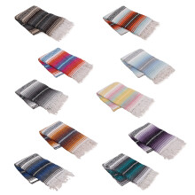 Coperta messicana autentica Cozumel, confezione da 10, 182x122 cm, prodotta in Messico - Coperta da yoga per studi - Coperta da picnic/campeggio