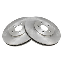TRQ voorremschijven geventileerd, compatibel met 1995-2000 Chrysler Cirrus 2001-2006 Sebring 1995-2005 Dodge Stratus 1996-2000 Plymouth Breeze