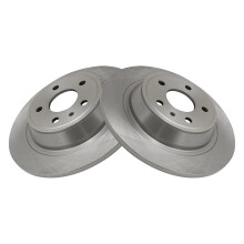 TRQ bageste bremseotorer sæt solid kompatibel med 2013-2020 Ford Fusion 2013-2016 Lincoln MKZ