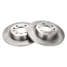 TRQ Achterremschijven Set Vast Compatibel met 2003-2011 Saab 9-3 2010 9-3X