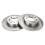 TRQ bakbromsskivor Set solid kompatibel med 2003-2011 Saab 9-3 2010 9-3X 1