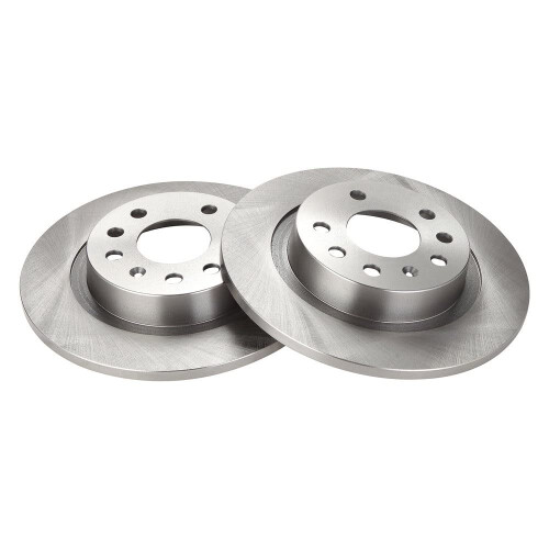 TRQ bakbromsskivor Set solid kompatibel med 2003-2011 Saab 9-3 2010 9-3X