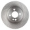 TRQ Front Brake Rotors Set Vent Compatible med 2007-2015 Mini Cooper 3