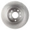 TRQ bakbromsskivor Set solid kompatibel med 2003-2011 Saab 9-3 2010 9-3X 2