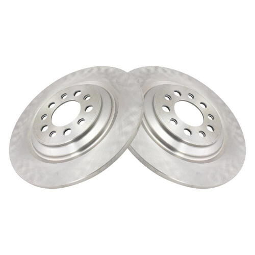 TRQ bakbromsskivor Set solid kompatibel med 2014-2023 Jeep Cherokee