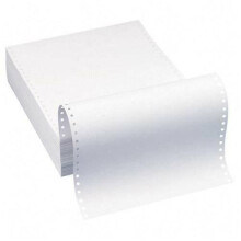 Alliance Endlos-Computerpapier, 9,5 x 11, blanko, sauber perforierter Rand, 1-teilig, 92 hell, 20 lb, hergestellt in den USA (2.300 Blatt)