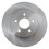 TRQ Rear Brake Rotors Set Solid Compatible with 2005-2014 Ford Mustang 2