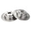 TRQ bakbromsskivor Set solid kompatibel med 2003-2006 Subaru Baja 2000-2004 Legacy Outback 1
