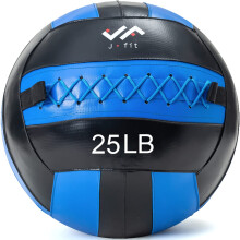 JFIT Väggboll, 25 LB, Blå/Svart