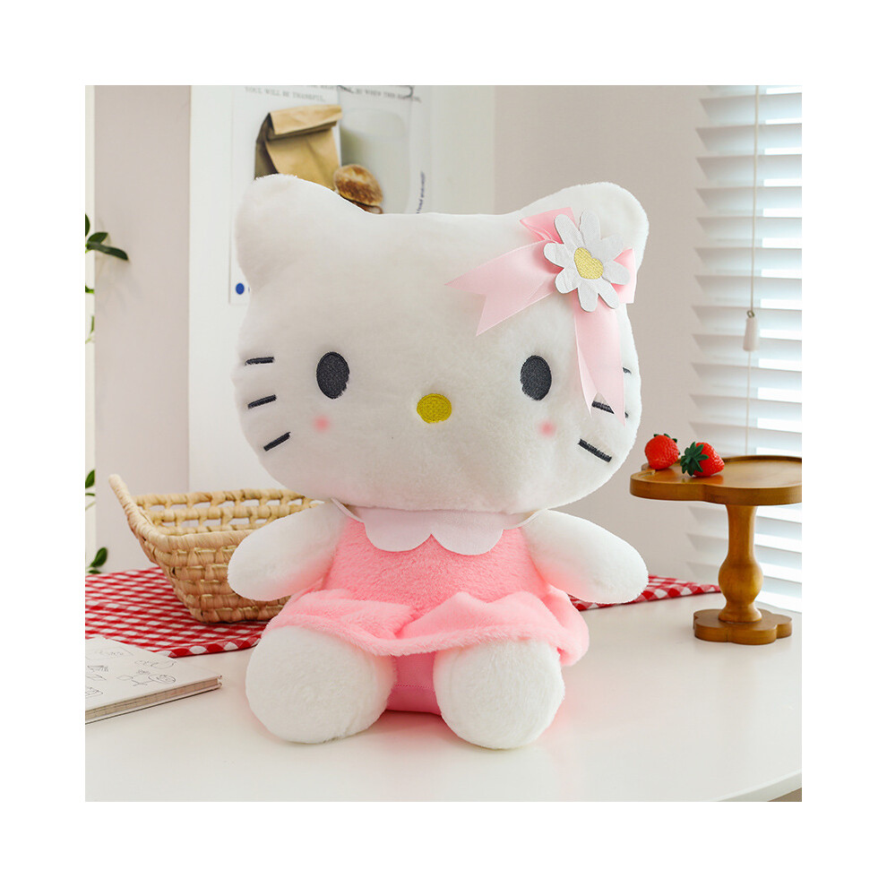 (53cm) Blossom Kitty Hello Plush Large Floral Kitty Cat Doll And Toy Cushion Stuffed