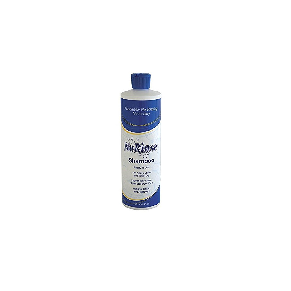 No-Rinse Shampoo, 16 Fl Oz - Leaves Hair Fresh, Clean And Odor-Free, Rinse-Free Formula