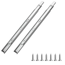 Guide per cassetti VEVOR da 20 pollici, 10 paia, guide per mobili con cuscinetti a sfera a estensione completa, capacit di carico di 100 libbre,