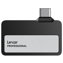 SSD Portable - LEXAR - Professional Go - 2To - Ultra-Compact - Résistant à l'eau et à la poussière