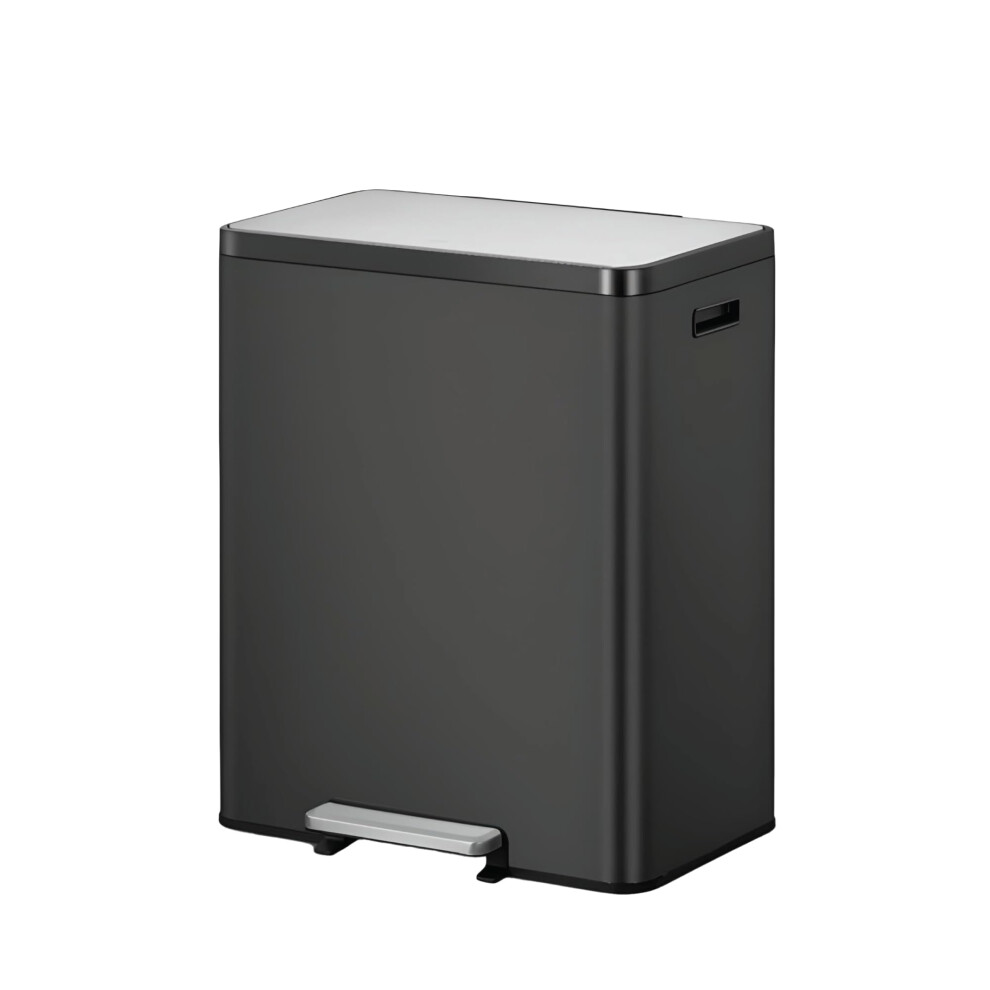 EKO Ecocasa Recycling Kitchen Pedal Bin 30L x 30L Stainless Steel [Marks] - Image 4