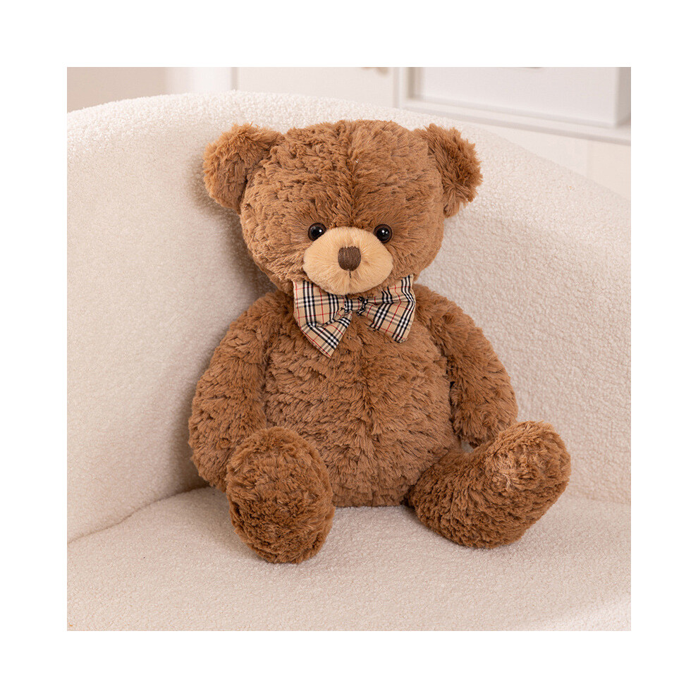 (Styleb) Claire Bear Delightful Large Plush Toy Deep Teddy Bear Bliss Snuggling For Brown
