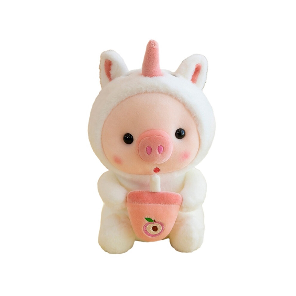 (Unicorn, 25cm) Cute 2535cm Pig Plush Toy Cosplay Unicorn Frog Tiger Bunny Soft Rabbit Stuffed-image-OPC-PGTBZH9-NEW