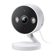 Telecamera di sicurezza Wi-Fi intelligente da inserire 2K 4MP Tapo C120 - Bianco magnetico
