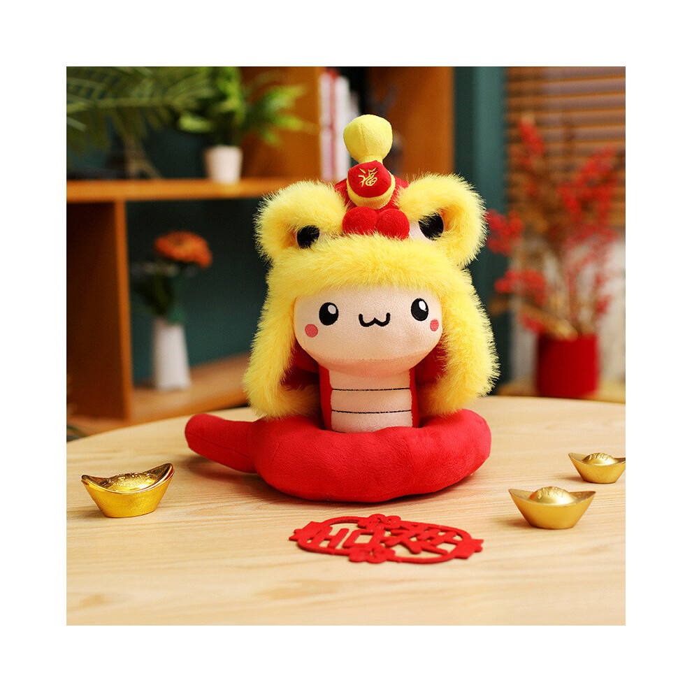 (Red, 50cm) And Red Cozy Blue Snake Plush Toy For Year Of The Snake Cute Zodiac For Gift Kids-image-OPC-PGTCBT2-NEW