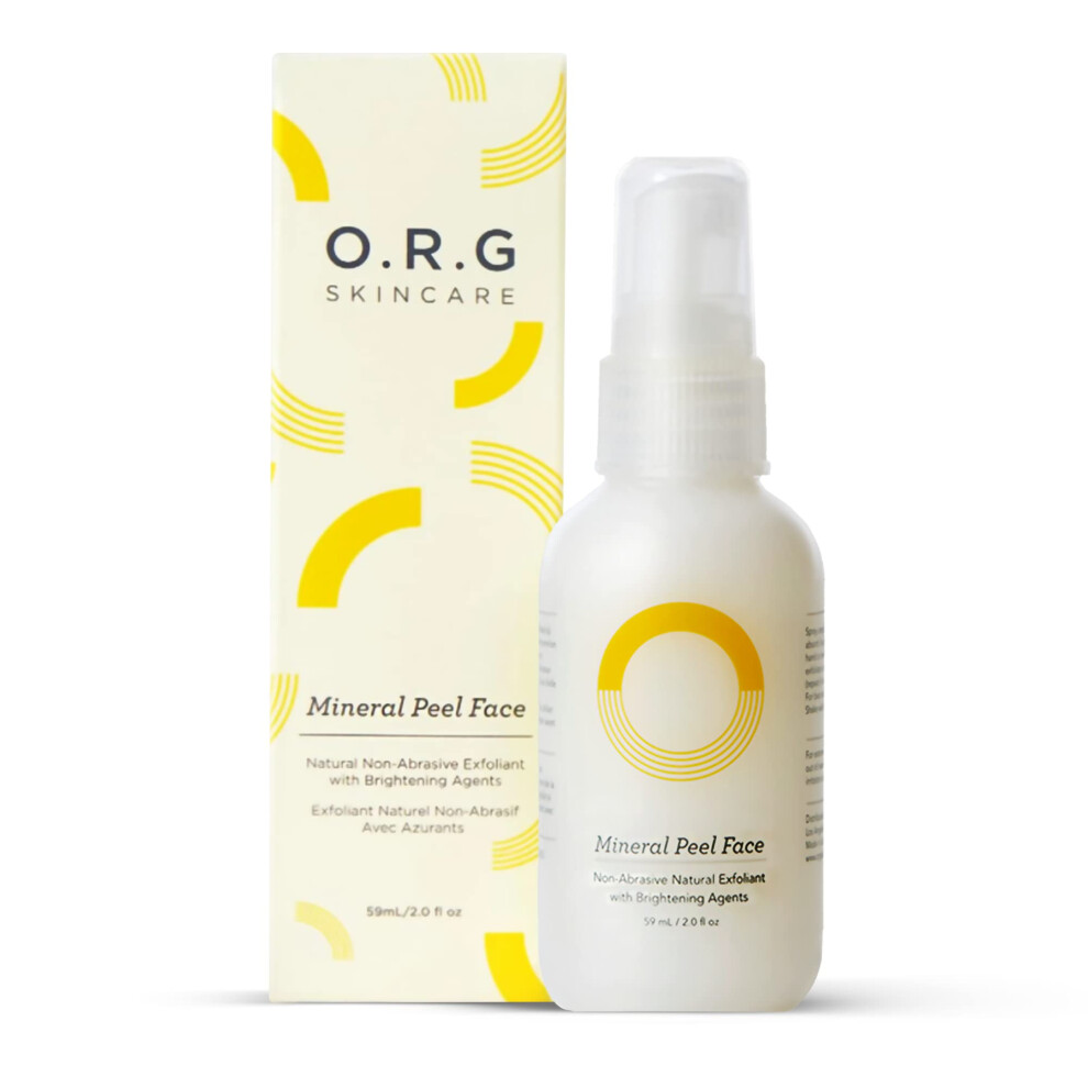 ORg Peel Off Face cleanser for gentle Exfoliation and glowing Skin - Korean Sensitive Skincare - Pore Minimizer Brightening Agent cruelty Free Natural