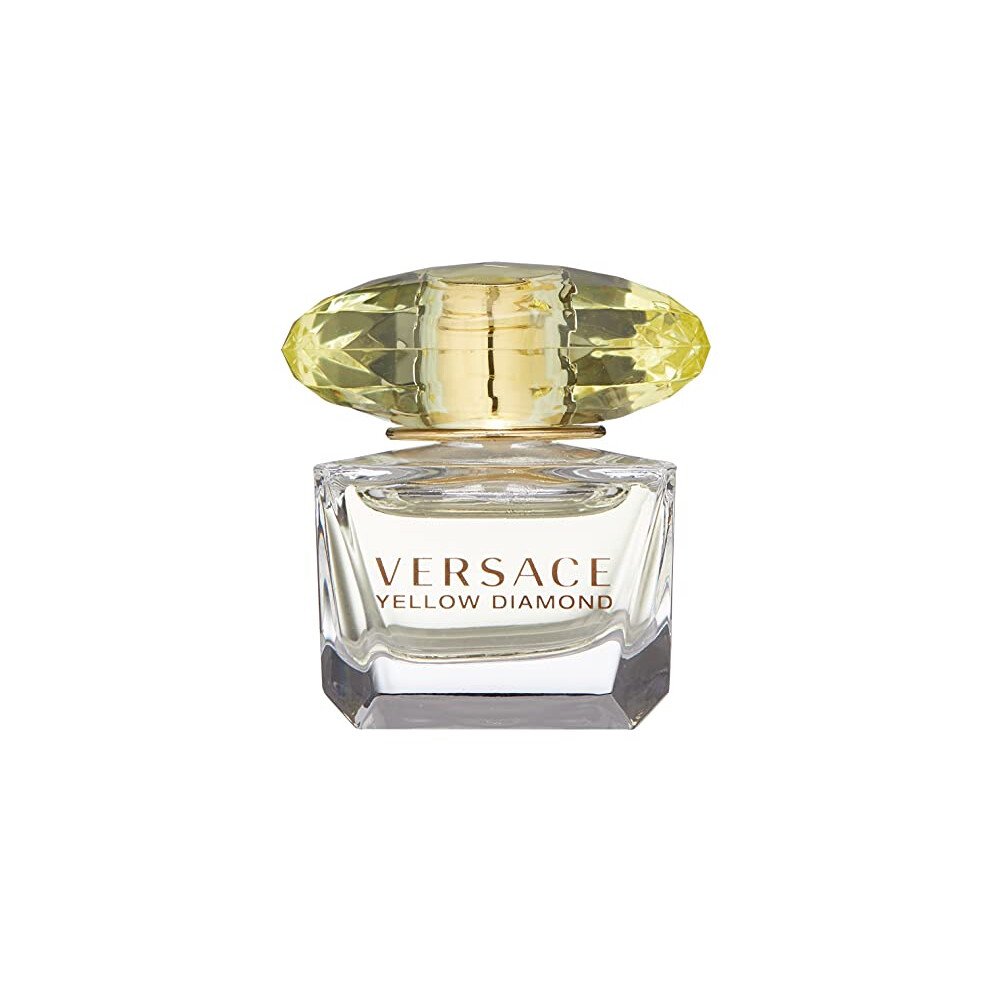 Versace Yellow Diamond Eau De Toilette Spray for Women  017 Fl Oz (Miniature)