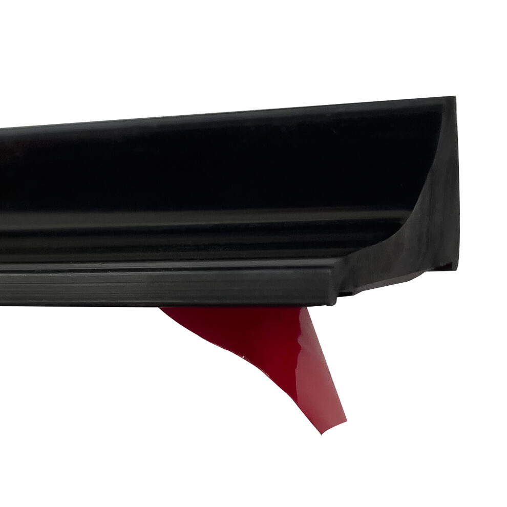 Joint d'   tanch   it    autocollant en caoutchouc silicone pour    vier de cuisine, 99 cm, pour plan de travail, douche, salle de bain (noir)