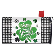 Briarwood Lane Kostkovan St. Pat's Shamrocks Velk kryt potovn schrnky Oversized