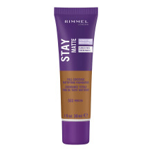 Rimmel London Stay Matte Liquid Mousse - 503 Mocha - Fondotinta, Leggero, Controllo Lucido, Senza Olio, 1oz