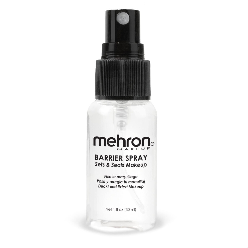 Mehron Makeup Barrier Spray Setting Spray For Makeup Makeup Setting Spray For Face 1 Fl Oz (29 Ml)