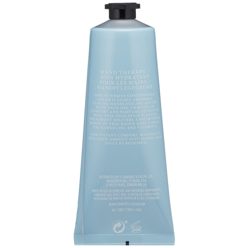 Crabtree & Evelyn Crabtree e Evelyn Goatmilk e Oat Sonoding Hand Cream Therapy 3,45 oz 1