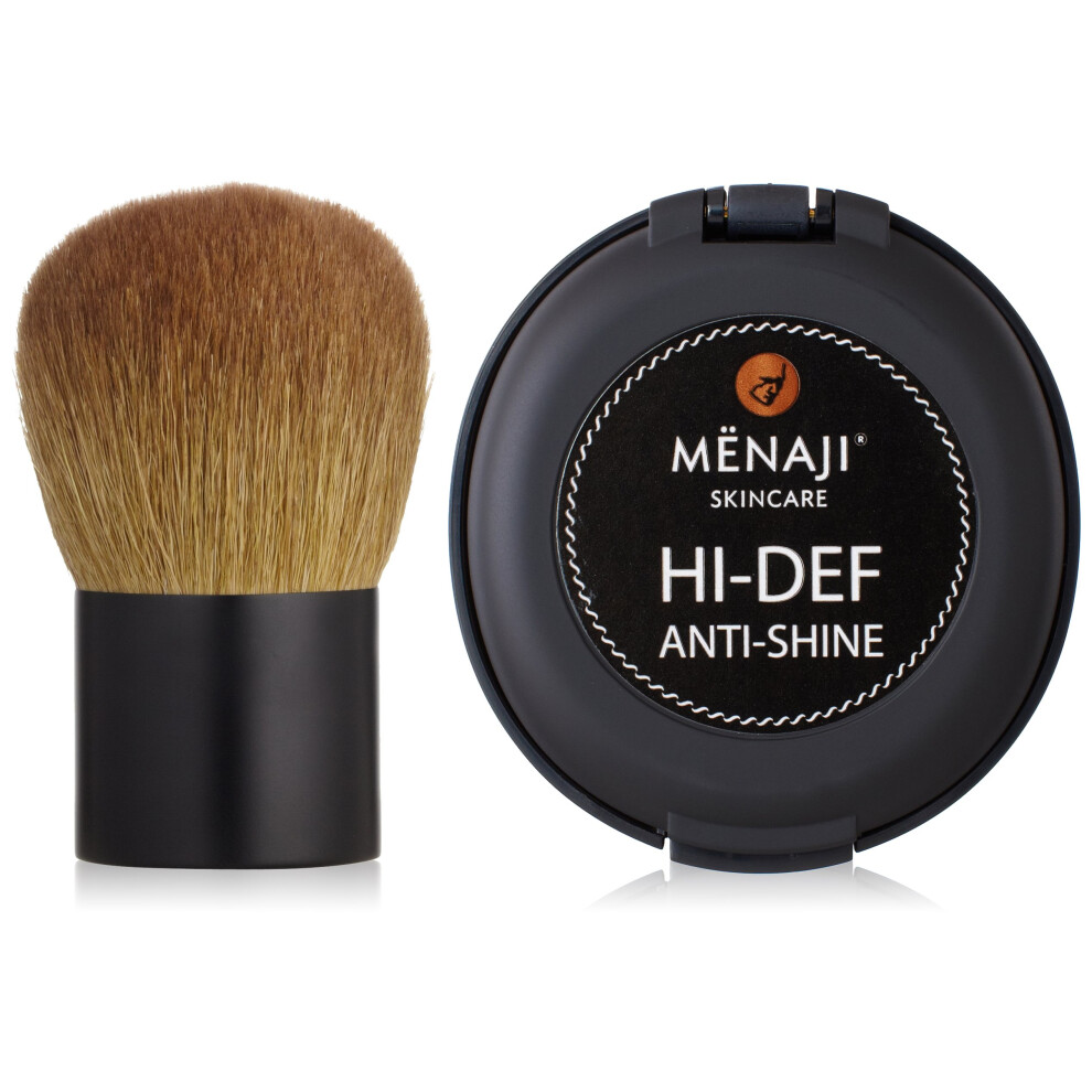 Mënaji Mnaji Hdpv Anti-Shine Sunless Tan And Deluxe Kabuki Brush