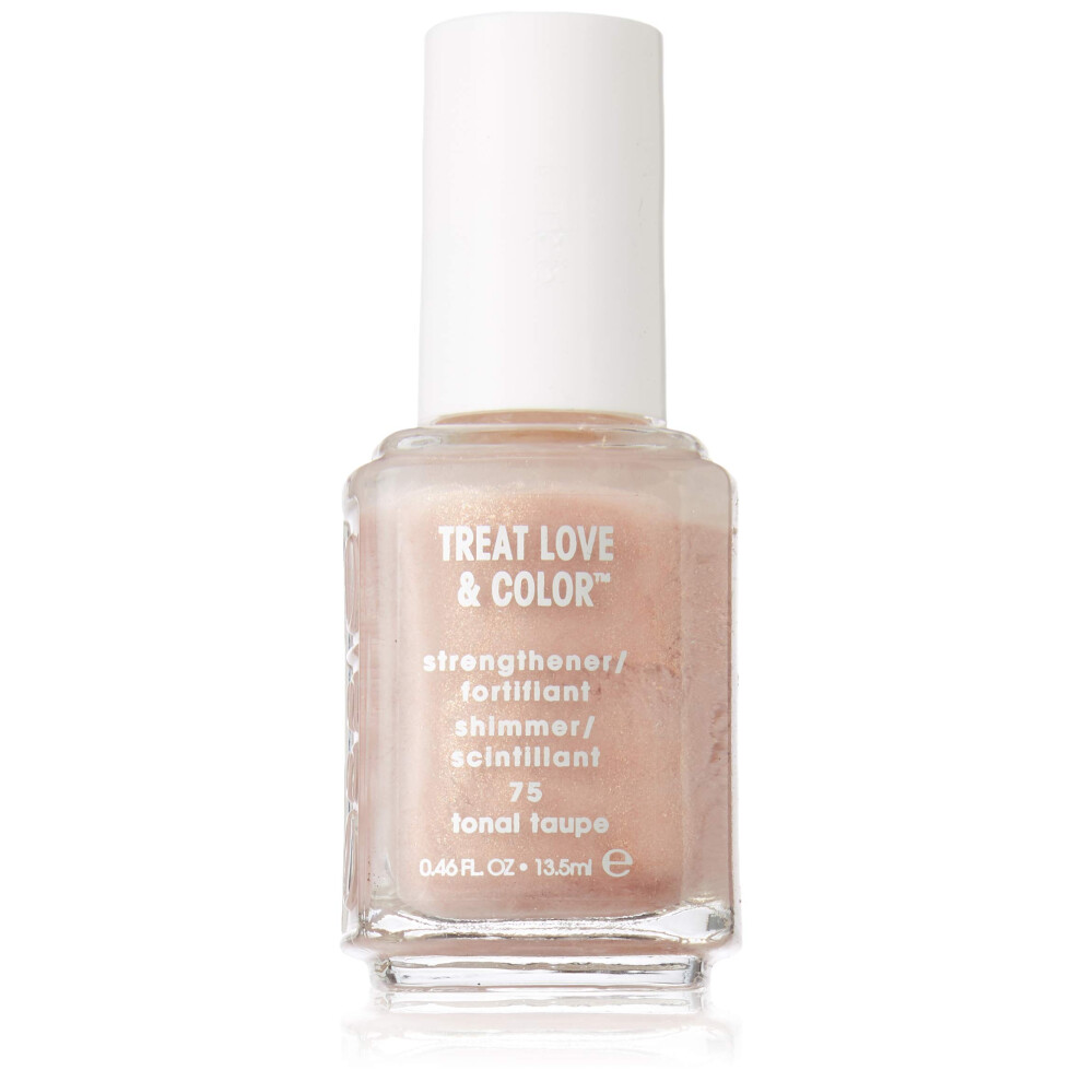 essie Treat Love & Color Nail Polish For Normal to Dry/Brittle Nails  Tonal Taupe  0.46 fl. oz.