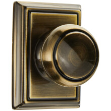 SCHLAGE Lock Company F10AND609ADD Addison Collection SCHLAGE Passage Knob  Antique Brass