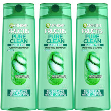 Garnier Fructis Pure Clean Purifying Shampoo Silikonfritt 12,5 fl oz 3 rkning (frpackning kan variera)