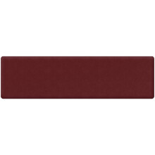 NewLife by GelPro Antivermoeidheidsantislipmat: Harde vloermatten voor garage, terras en keuken - 20"" x 72"" x .5"""" - Leernerf Cranberry