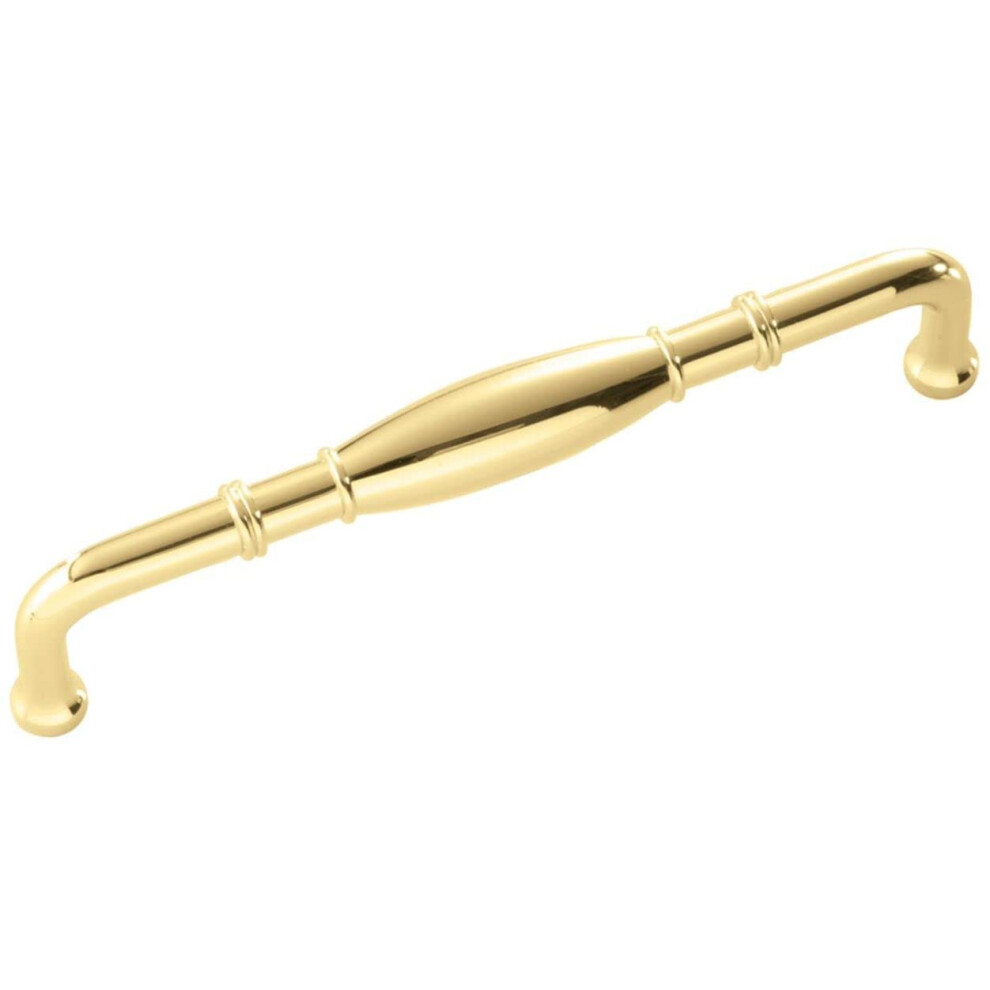 Hickory Hardware 1 Pack Solid Core Kitchen Cabinet Pulls  Luxury Cabinet Handles  Hardware for Doors & Dresser Drawers  5-1/16 Inch (128mm) Hole Cente-image-OPC-PFRNBYY-NEW