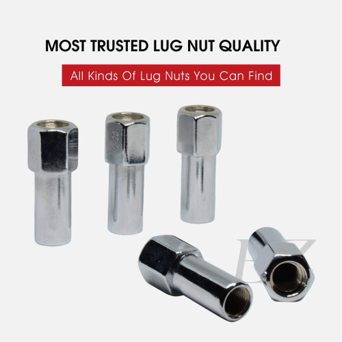 Offene Cragar SST Mag Radmuttern 7/16""""-20 mit Mittelscheibe, 24-teilig 1