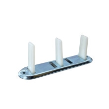 Sim Supply Golvguide: Glidande stl anodiserat 4 1/2 tum Lg (In.) 1 1/8 in Wd (In.) 8-330 - 1 styck
