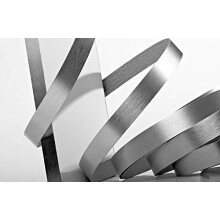 Kantenbandrolle aus gebürstetem Aluminium und Edelstahl von Edge Supply, 7/8 Zoll x 1 mm Dicke – nicht geklebt – Hergestellt in den USA. (7/8 Zol