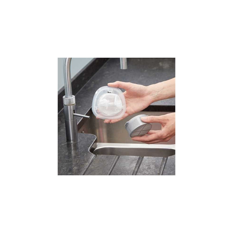 New + Decker & Decker Nvc220wc-Qw Handheld Vacuum Chrome, Titanium, Transparent Bagless Black