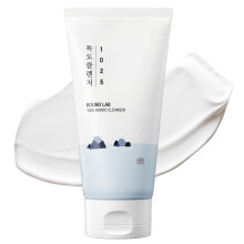ROUND LAB 1025 Dokdo Cleanser 5,07 Fl Oz Gezichtsreiniger met lage pH voor een gevoelige huid Rijke zachte bubbels voor diepe reiniging en verwijderi
